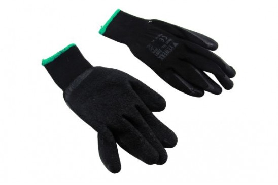 Werkhandschoenen latex gecoate XL (maat 10)